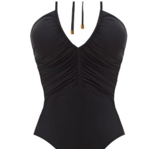 PQ Josie Black Halter One-Piece Swimsuit NWT | $154 MSRP - Picture 3 of 9
